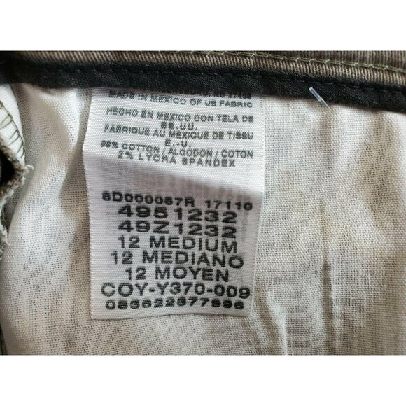 Lee Pants Women's Sz 12 Medium Gray Relaxed Fit - Picture 6 of 7